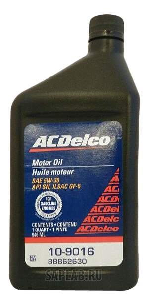 Купить ACDELCO 88865539 Моторное масло AC Delco Motor Oil SAE 5W-30 0,946л