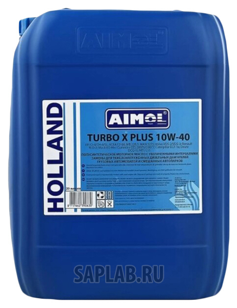 Купить AIMOL 53959 Моторное масло дизельное Aimol Turbo X Plus 10W-40 20л