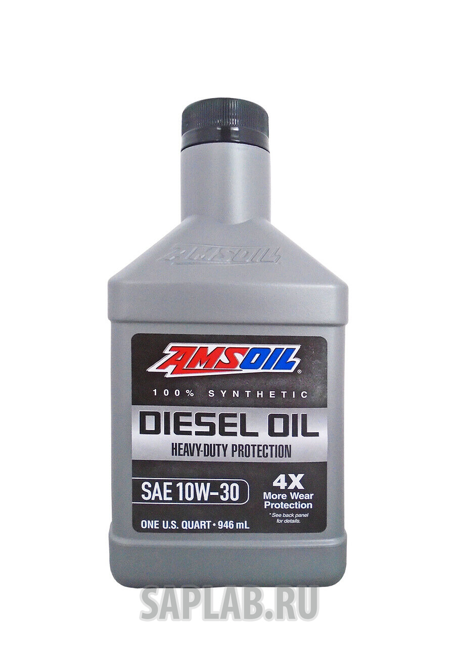 Купить AMSOIL ADNQT Моторное масло Amsoil Heavy-Duty SAE 10W-30 0,946л