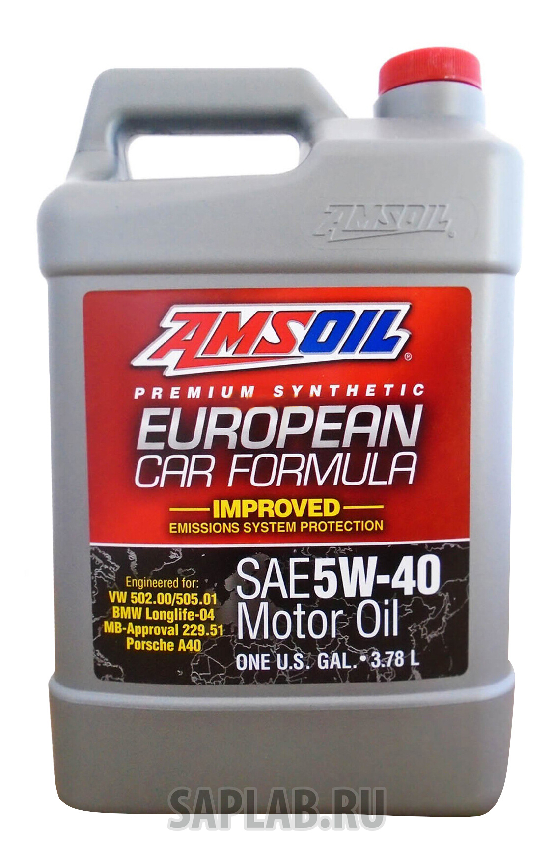 Купить AMSOIL AFL1G Моторное масло Amsoil European Car Formula SAE 5W-40 3,784л