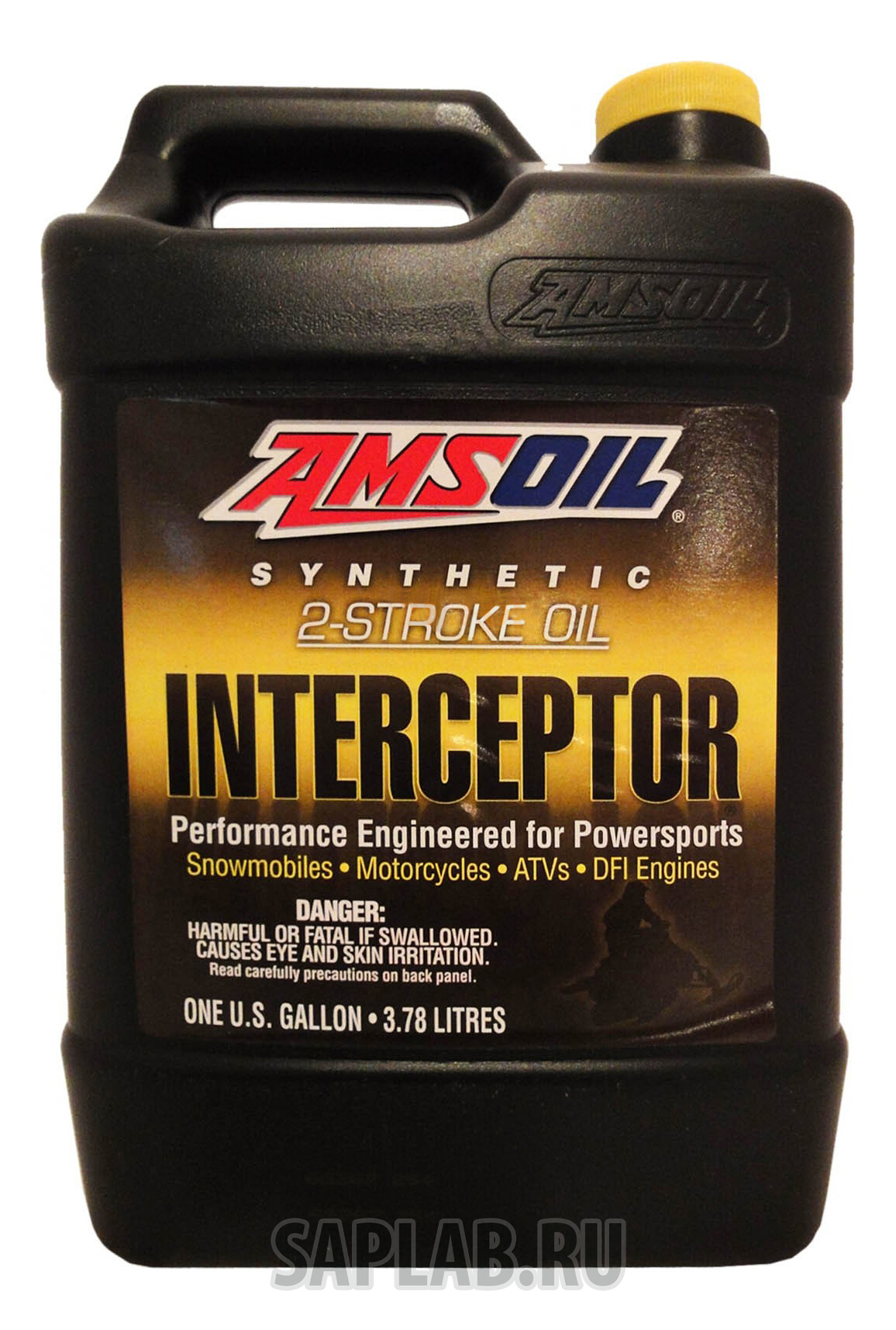 Купить AMSOIL AIT1G Моторное масло Amsoil Interceptor 2-Stroke ASTM D445 3,785л