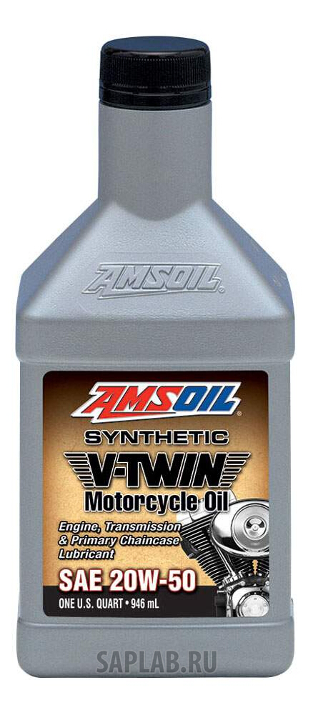 Купить AMSOIL MCV1G Моторное масло Amsoil V-Twin Motorcycle 20W-50 3,784л