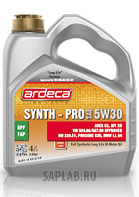 Купить ARDECA ARD010000004 Моторное масло Ardeca Synth-PRO 5W-30 4л