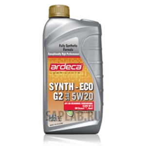 Купить ARDECA ARD010032001 Моторное масло Ardeca Synth Eco G2 5W-20 1л