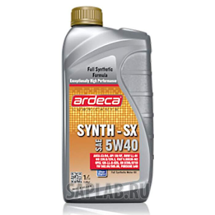 Купить ARDECA ARD010038001 Моторное масло Ardeca Synth-SX 5W-40 1л