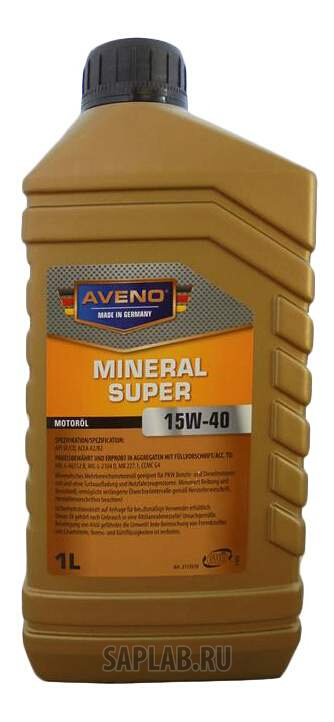 Купить AVENO 3011003001 Моторное масло Aveno Mineral Super 15W-40 1л