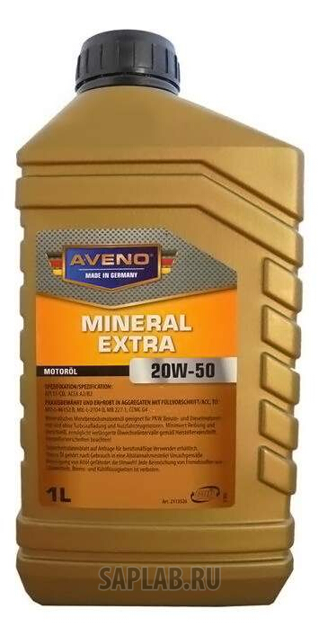 Купить AVENO 3011004001 Моторное масло Aveno Mineral Extra 20W-50 1л