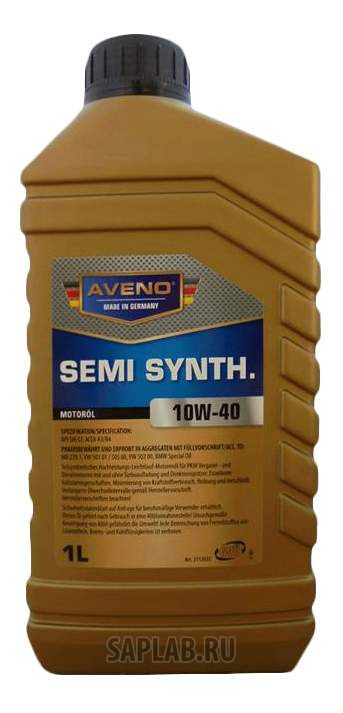 Купить AVENO 3011201001 Моторное масло Aveno Semi Synth 10W-40 1л