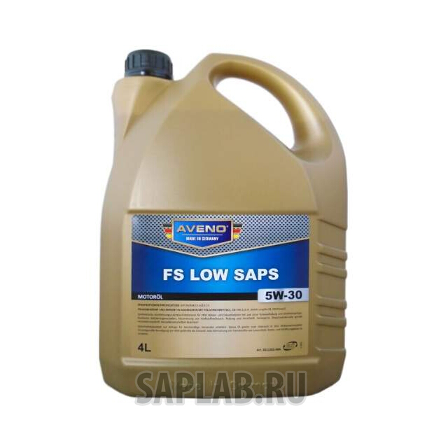 Купить AVENO 3011502004 Моторное масло Aveno FS Low Saps 5W-30 4л