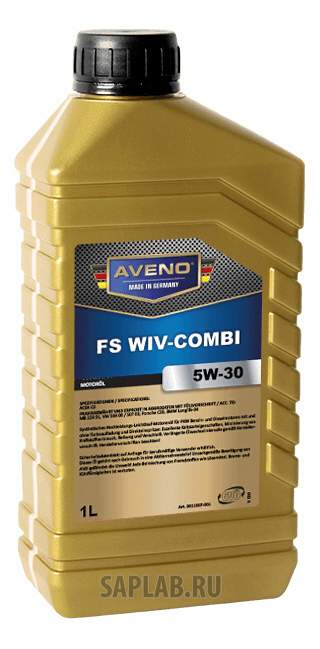 Купить AVENO 3011507001 Моторное масло Aveno FS WIV-Combi 5W-30 1л