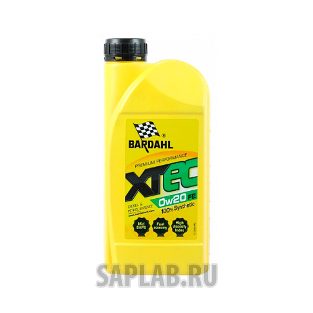 Купить BARDAHL 175110 Моторное масло Bardahl XTEC 0W-20 1л