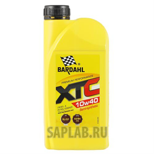 Купить BARDAHL 36241 Моторное масло Bardahl XTC 10W-40 1л