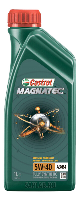 Купить CASTROL 153F01 Моторное масло Castrol Magnatec 5W-40 1л