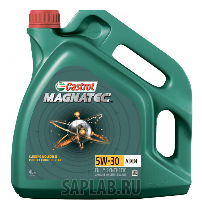 Купить CASTROL 153F10 Моторное масло Castrol Magnatec A3/B4 5W-30 4л