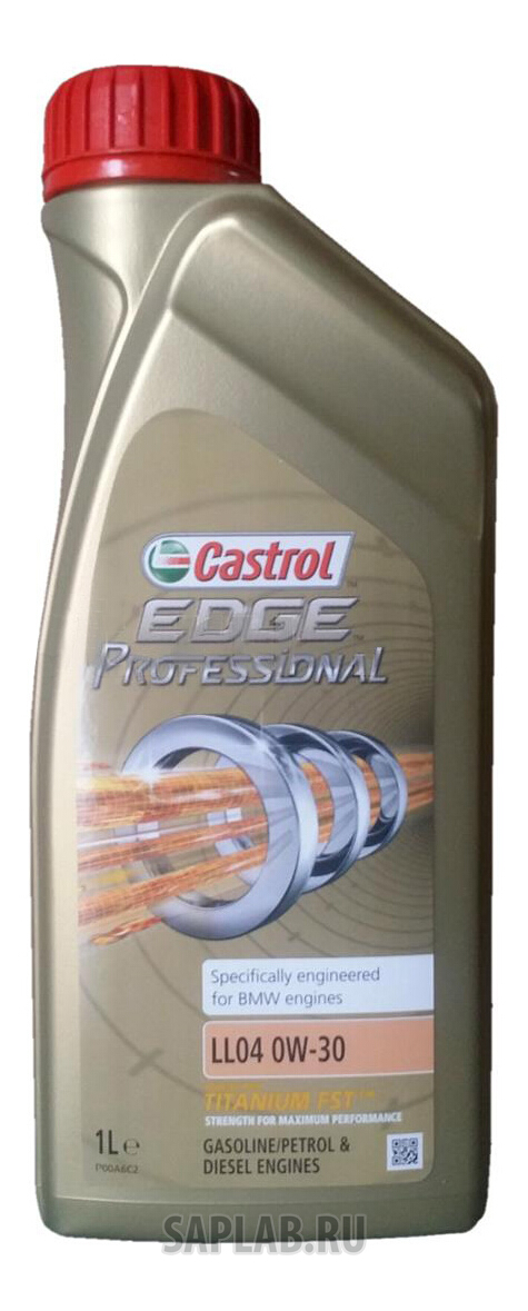 Купить CASTROL 1561F8 Моторное масло Castrol Edge Professional LL04 0W-30 1л
