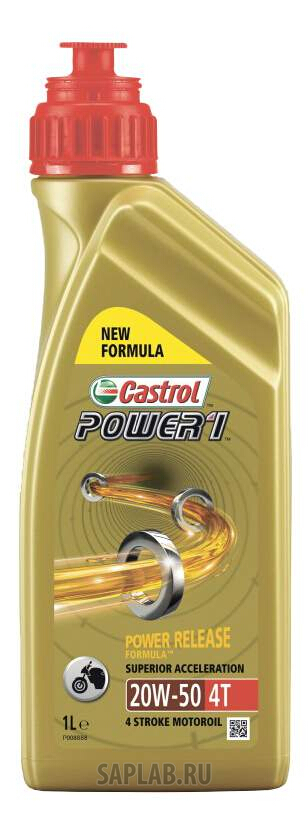 Купить CASTROL 15689А Моторное масло Castrol POWER 1 20w50 1л 15689А