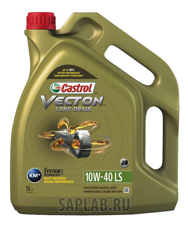 Купить CASTROL 156E4C Моторное масло Castrol Vecton 10w40 5л 156E4C