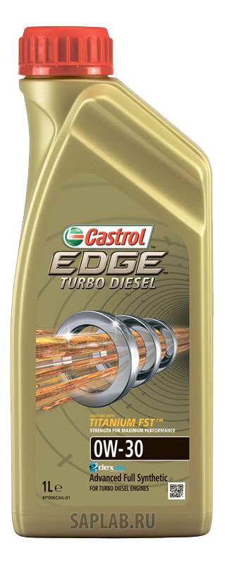 Купить CASTROL 157E4F Моторное масло Castrol Edge Turbo Diesel Titanium FST 0W-30 1л