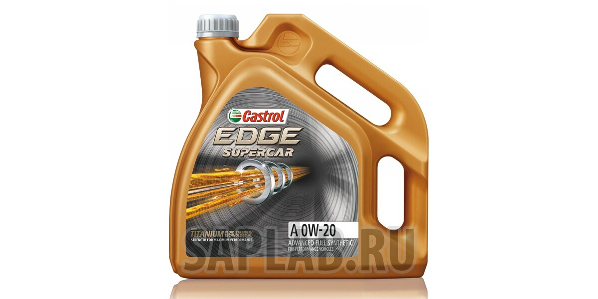 Купить CASTROL 15AC99 Моторное масло Castrol Edge Supercar A 0W-20 4л