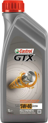 Купить CASTROL 15B9F6 Моторное масло Castrol GTX 5W-40 1л