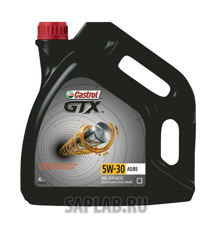 Купить CASTROL 15BE03 Моторное масло Castrol GTX 5W-30 4л