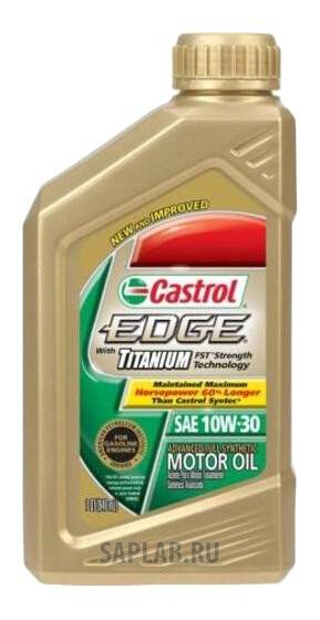 Купить CASTROL 79191262412 Моторное масло Castrol Edge With Titanium Fluid Strength Technology 10W-30 0,946л