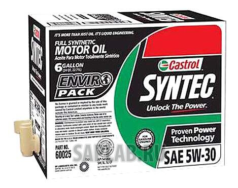 Купить CASTROL 79191600504 Моторное масло Castrol Edge Syntec 5W-30 22,7л