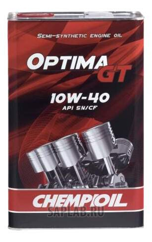 Купить CHEMPIOIL 95011 Моторное масло Chempioil Optima GT 10W-40 1л metal