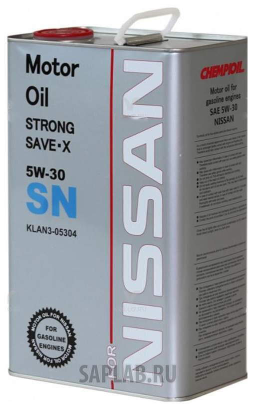 Купить CHEMPIOIL KLAN305301 Моторное масло Chempioil STRONG SAVE-X 5W-30 1л