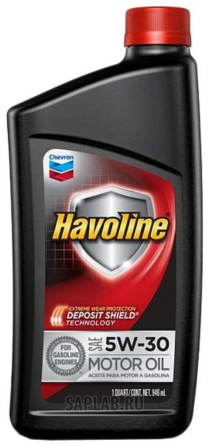 Купить CHEVRON 223394481 Моторное масло Chevron Havoline 5W-30 0,946л