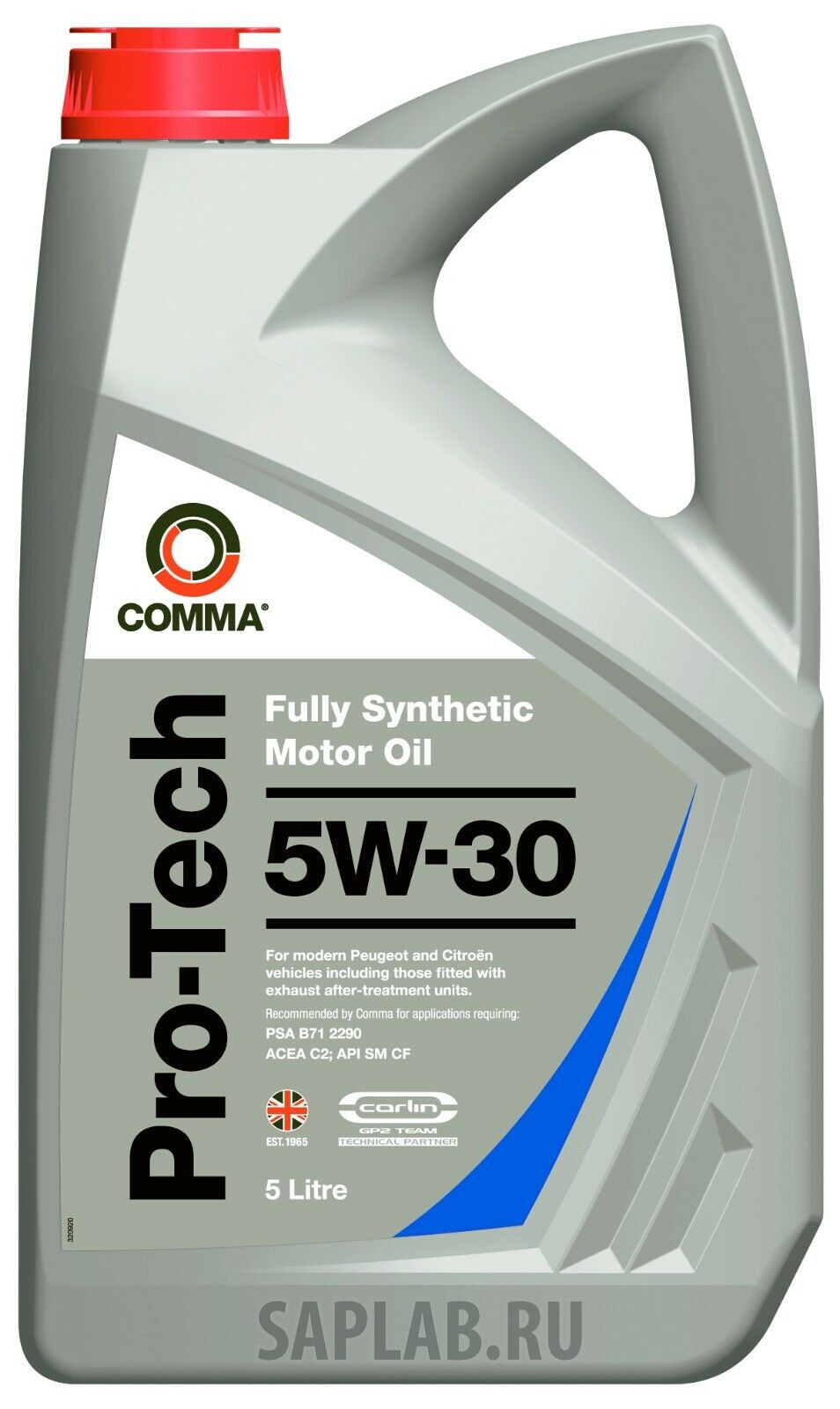 Купить COMMA PTC5L Моторное масло Comma pro-tech 5W-30 5л