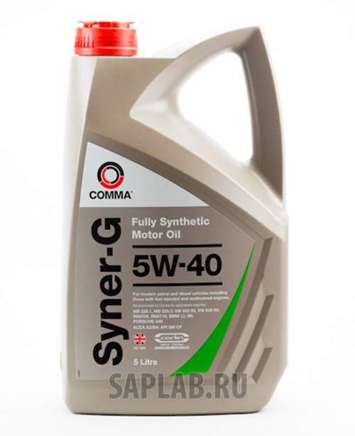 Купить COMMA SYZ4L Моторное масло Comma syner-z 5W-30 4л