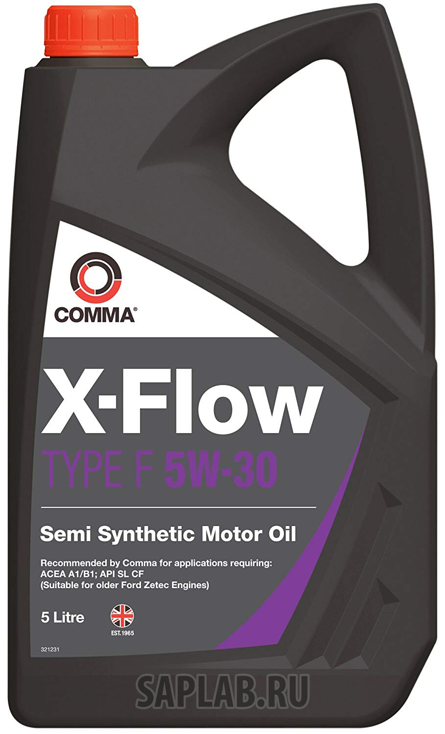 Купить COMMA XFF5L Моторное масло Comma x-Flow type f 5W-30 5л
