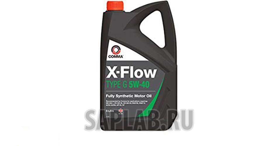 Купить COMMA XFG5L Моторное масло Comma x-Flow type g 5W-40 5л