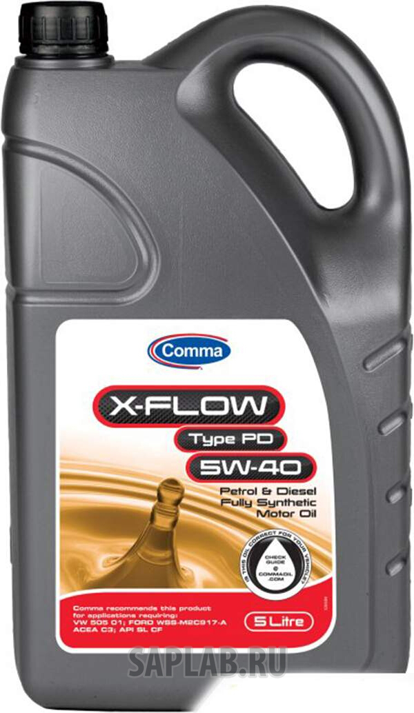 Купить COMMA XFPD5L Моторное масло Comma x-Flow type pd 5W-40 5л