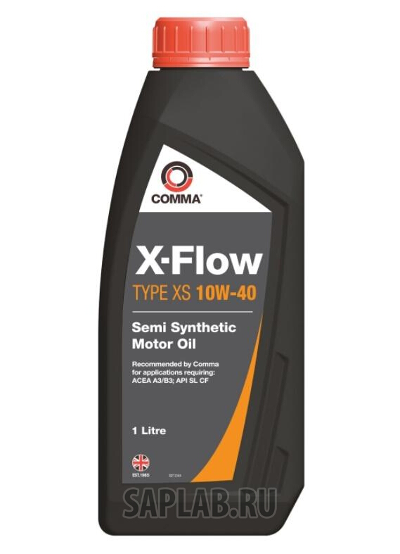 Купить COMMA XFXS1L Моторное масло Comma x-flow type xs 10W-40 1л