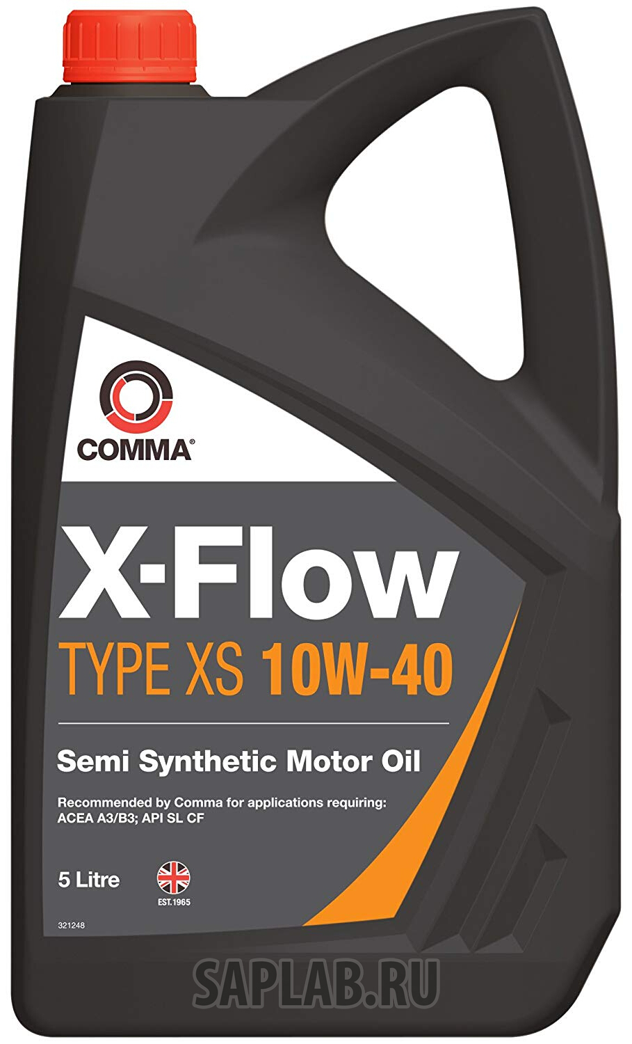Купить COMMA XFXS5L Моторное масло Comma x-flow type xs 10W-40 5л