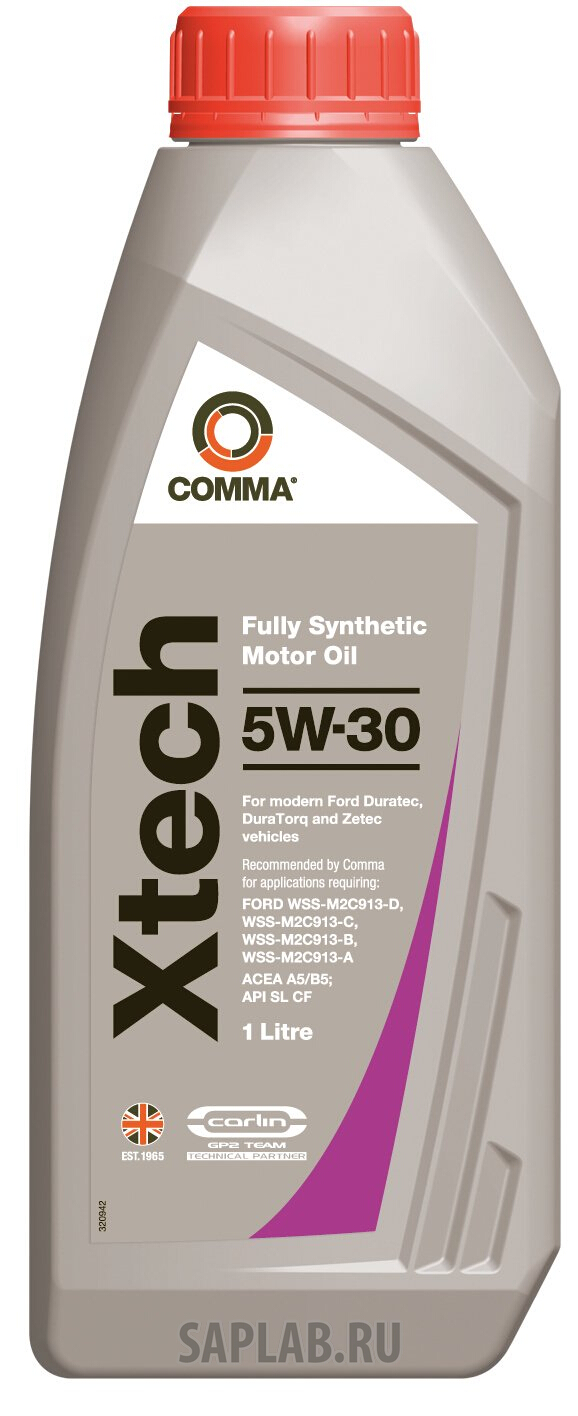 Купить COMMA XTC1L Моторное масло Comma xtech 5W-30 1л