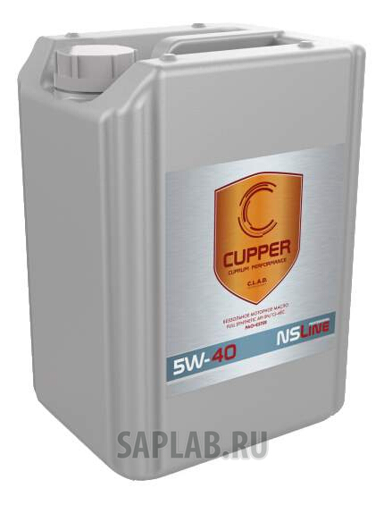 Купить CUPPER NS5W4010 Моторное масло Cupper Synthetic 5W-40 10л