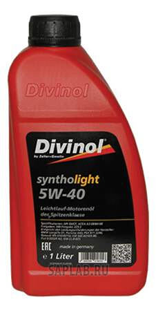 Купить DIVINOL 49520C069 Моторное масло Divinol Syntholight 5W-40 1л