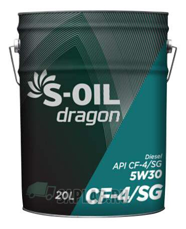 Купить DRAGON DCF5W3020 Моторное масло Dragon Super CF 5W-30 20л