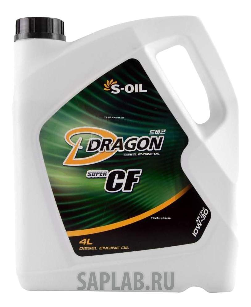 Купить DRAGON DCH10W3004 Моторное масло Dragon CH-4/SJ 10W-30 4л