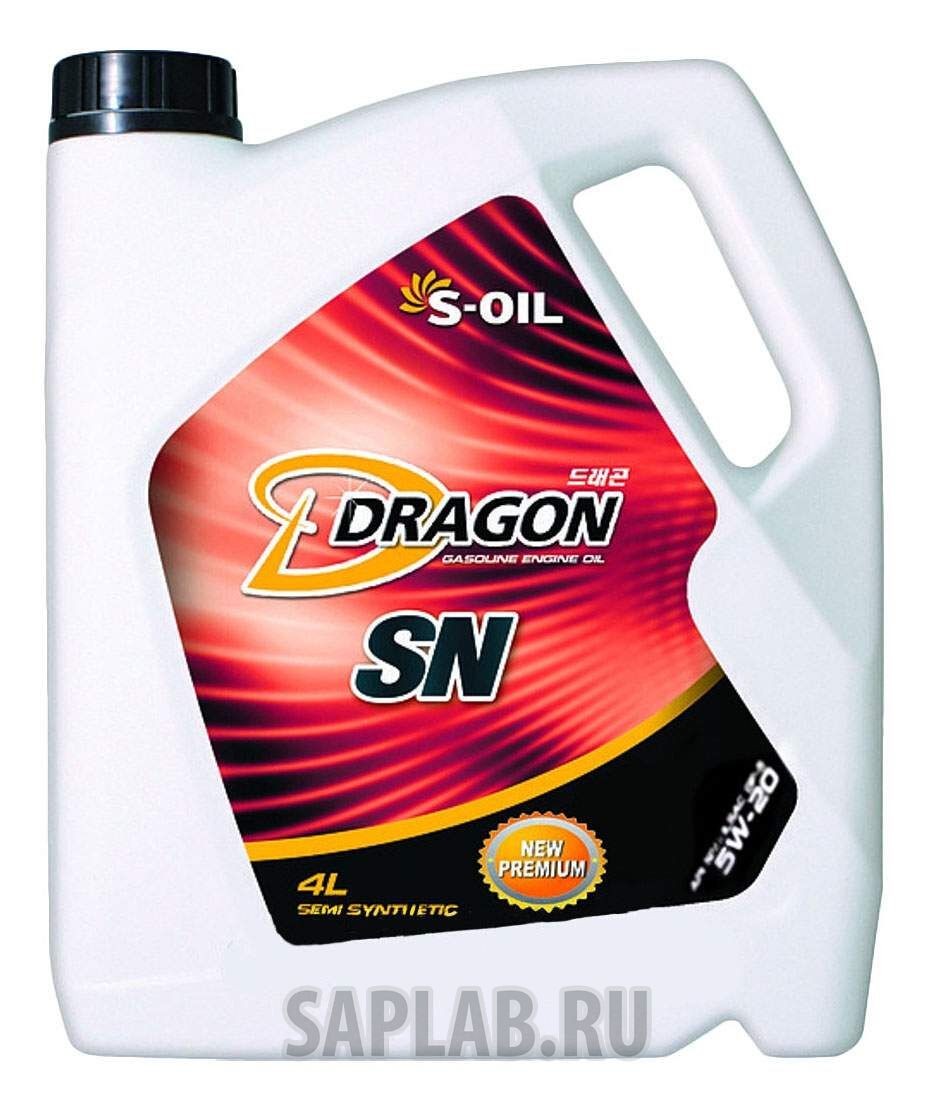 Купить DRAGON DSN5W2004 Моторное масло Dragon SN 5W-20 4л