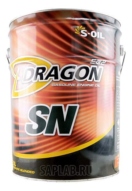 Купить DRAGON DSN5W2020 Моторное масло Dragon SN 5W-20 20л
