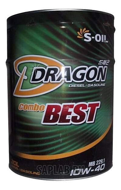 Купить DRAGON DTCB10W4020 Моторное масло Dragon Combo Best CI-4/SL 10W-40 20л