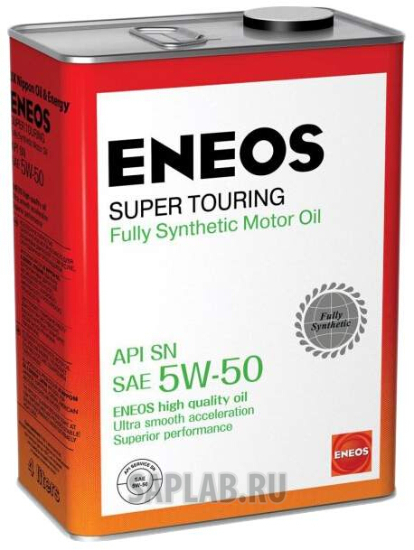 Купить ENEOS 8809478941738 Моторное масло Eneos Super Touring 5W-50 4л