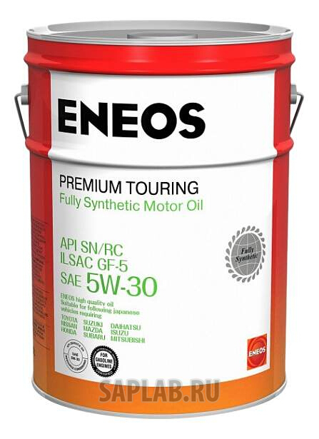 Купить ENEOS 8809478942469 Моторное масло Eneos Premium Touring SN 5W-30 20л