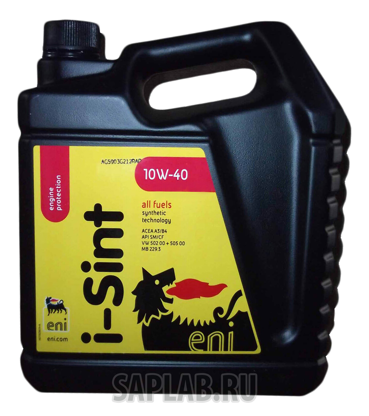 Купить ENI 8423178011036 Моторное масло Eni I-Sint SAE 10W-40 4л