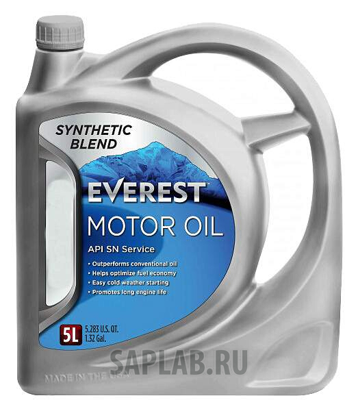 Купить EVEREST FP10400EV05LSB Моторное масло Everest Synthetic Blend 10W-40 5л