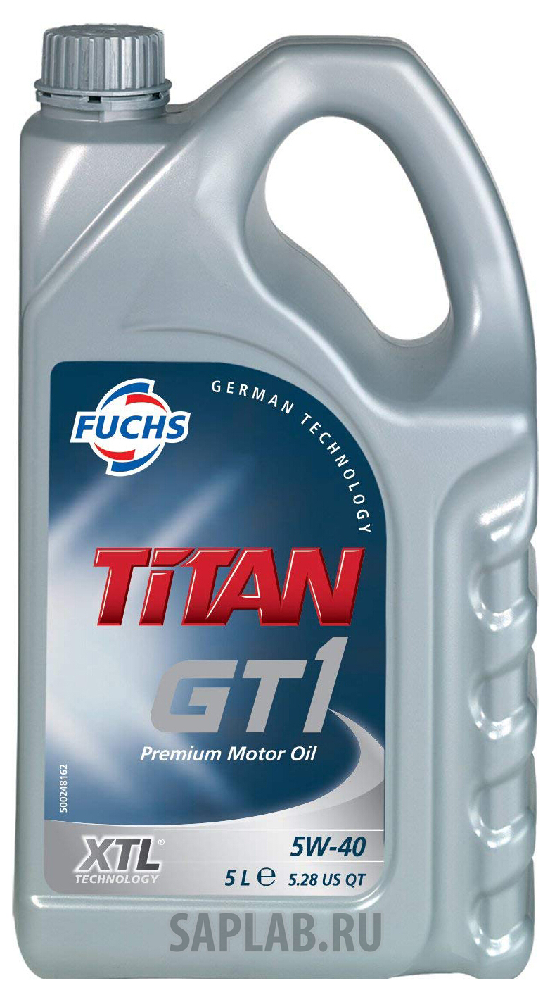 Купить FUCHS 600756277 Моторное масло Fuchs Titan GT1 5W-40 5 л
